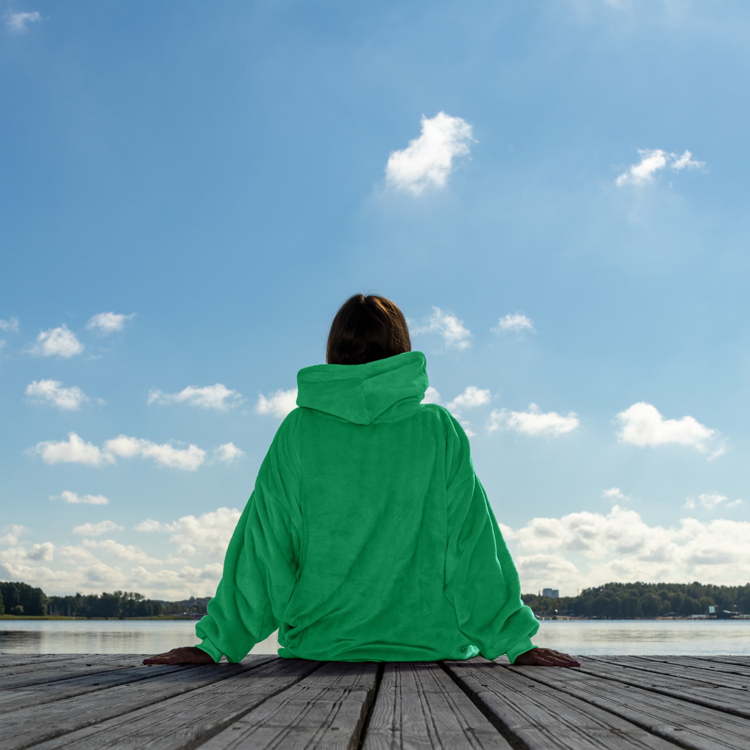 Bluzair - Bluza koc - Miętowy