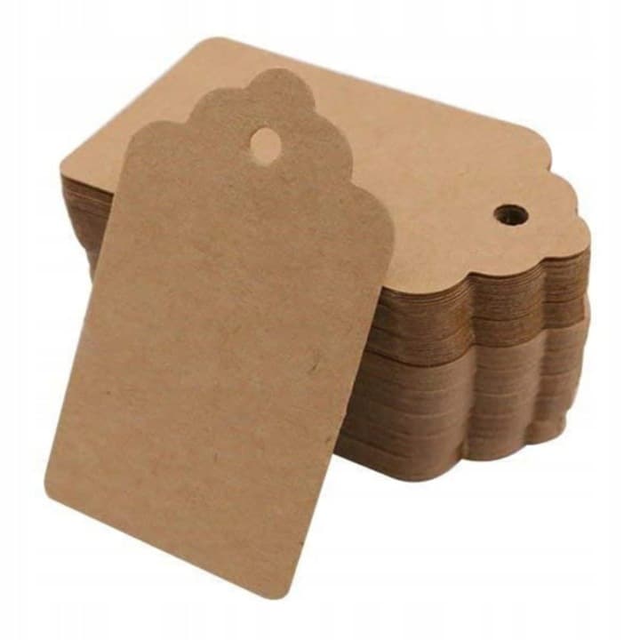 Zawieszki tekturowe 100 szt.