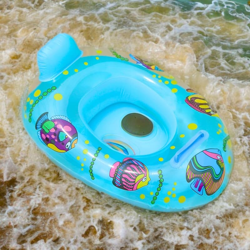 Kółko dmuchane z siedziskiem MIX KOLOR