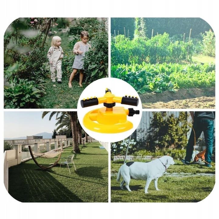 Zraszacz ogrodowy 360 stopni