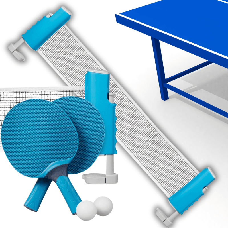 ZESTAW DO PING PONG NIEBIESKI