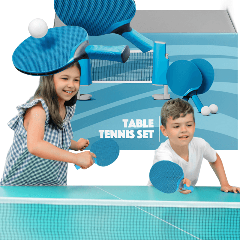 ZESTAW DO PING PONG NIEBIESKI