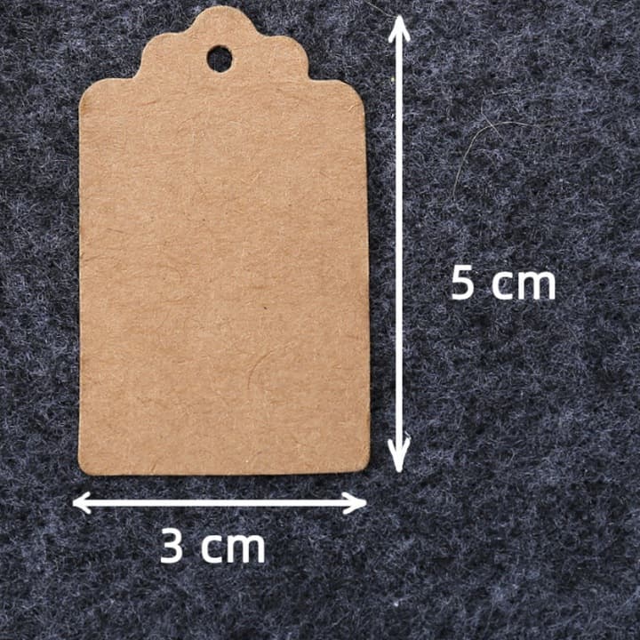 Zawieszki tekturowe 100 szt.