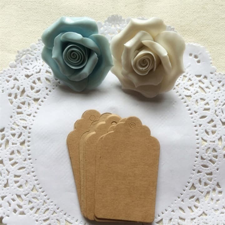 Zawieszki tekturowe 100 szt.