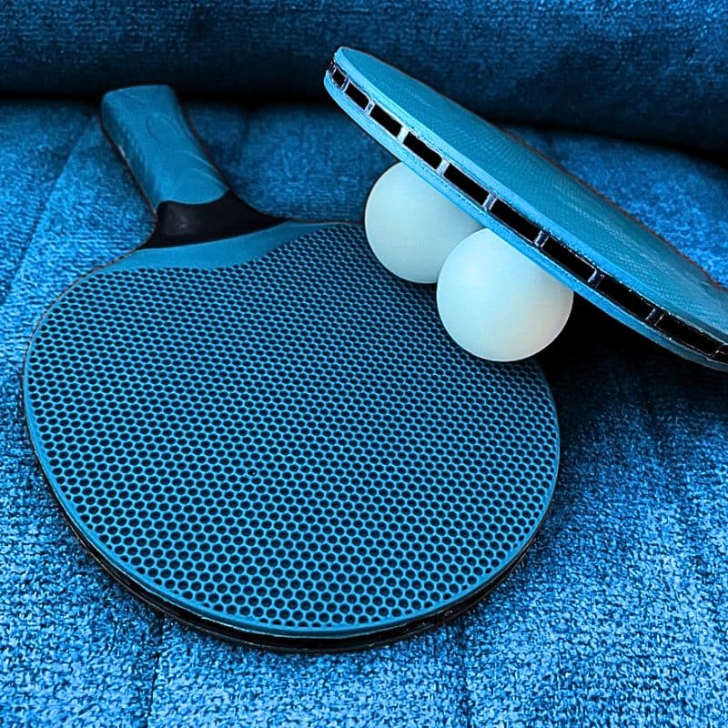 ZESTAW DO PING PONG NIEBIESKI