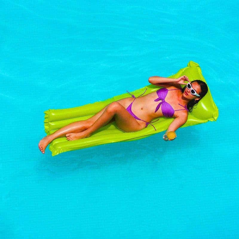 Materac dmuchany basenowy