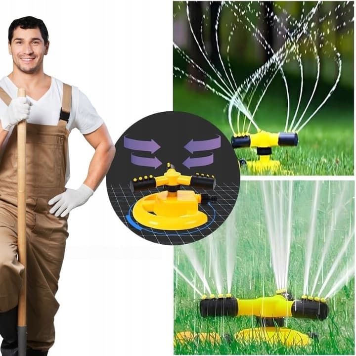 Zraszacz ogrodowy 360 stopni
