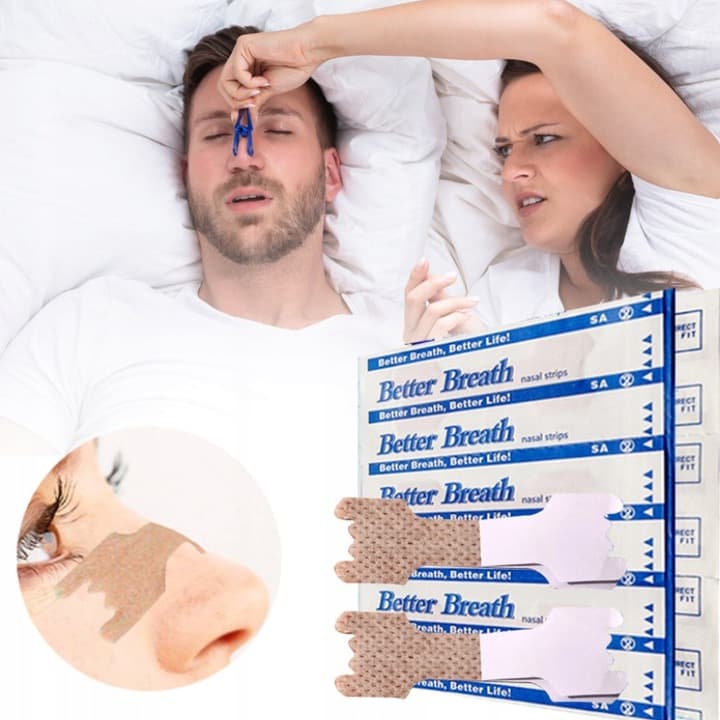 Plastry na chrapanie 10x