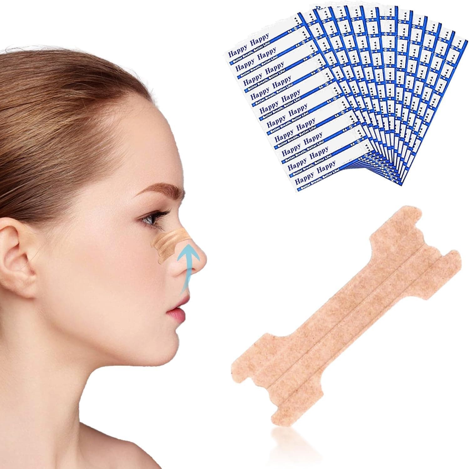 Plastry na chrapanie 10x