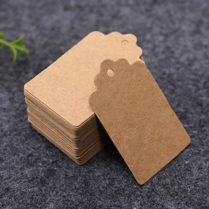 Zawieszki tekturowe 100 szt.