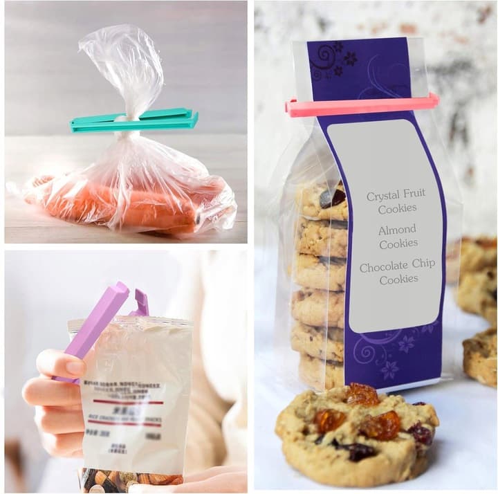 Zamykacze klipsy do zamykania opakowań 12X