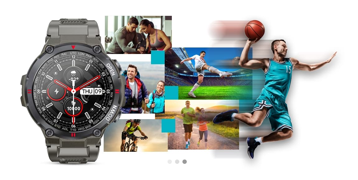 Smartwatch GIEWONT Szary GW430-2