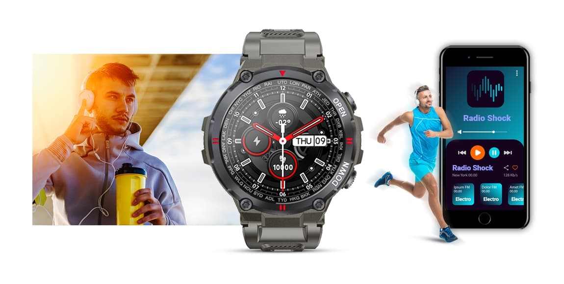 Smartwatch GIEWONT Szary GW430-2