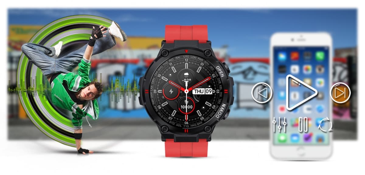 Smartwatch Gravity GT7-5