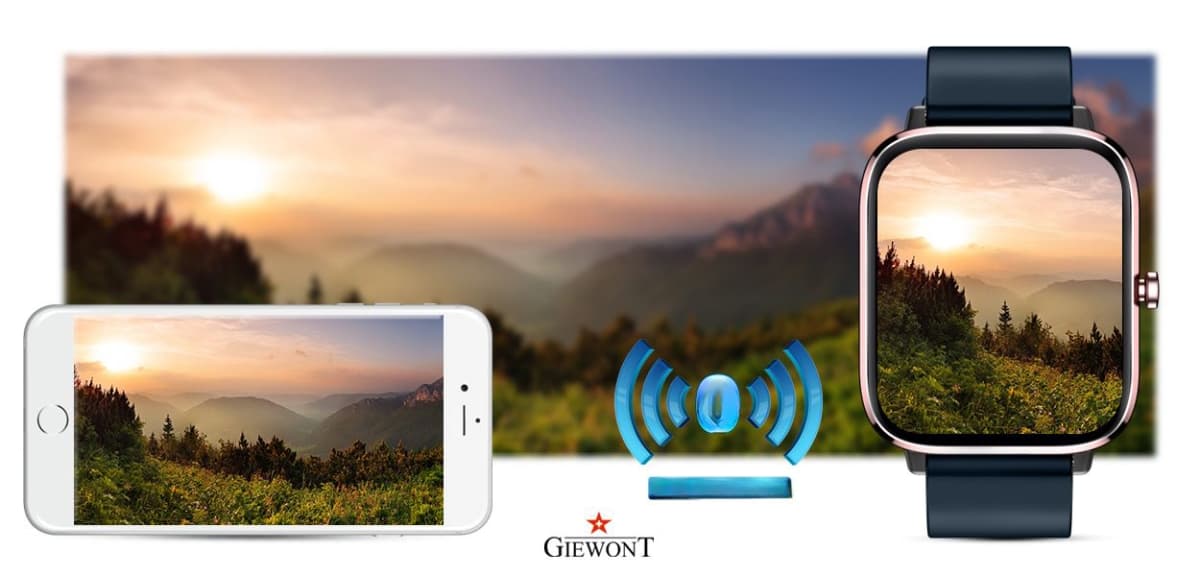 Smartwatch Giewont Różowo-Granatowy GW230-5