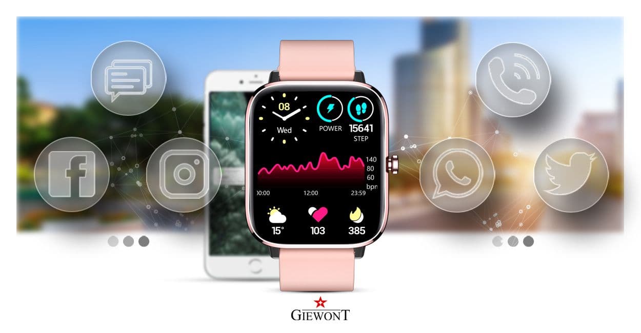 Smartwatch Giewont Różowy GW230-1 