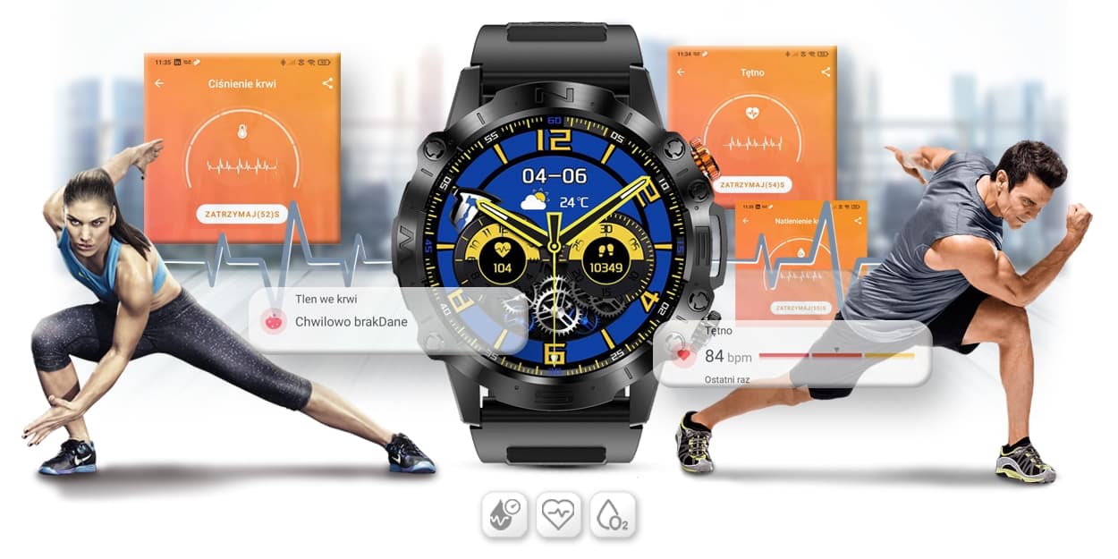 Smartwatch Gravity GT20-1