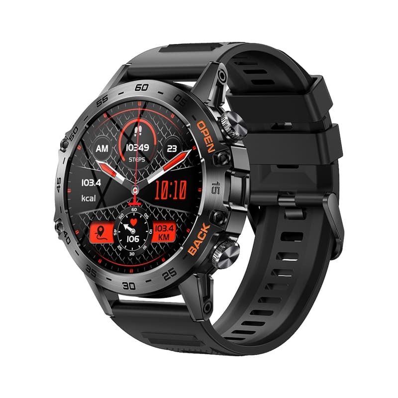 Smartwatch VELTORI VT120-1 Czarny Pasek Silikonowy