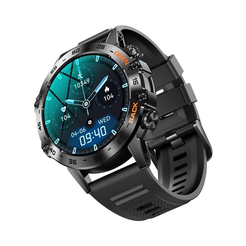 Smartwatch VELTORI VT120-1 Czarny Pasek Silikonowy