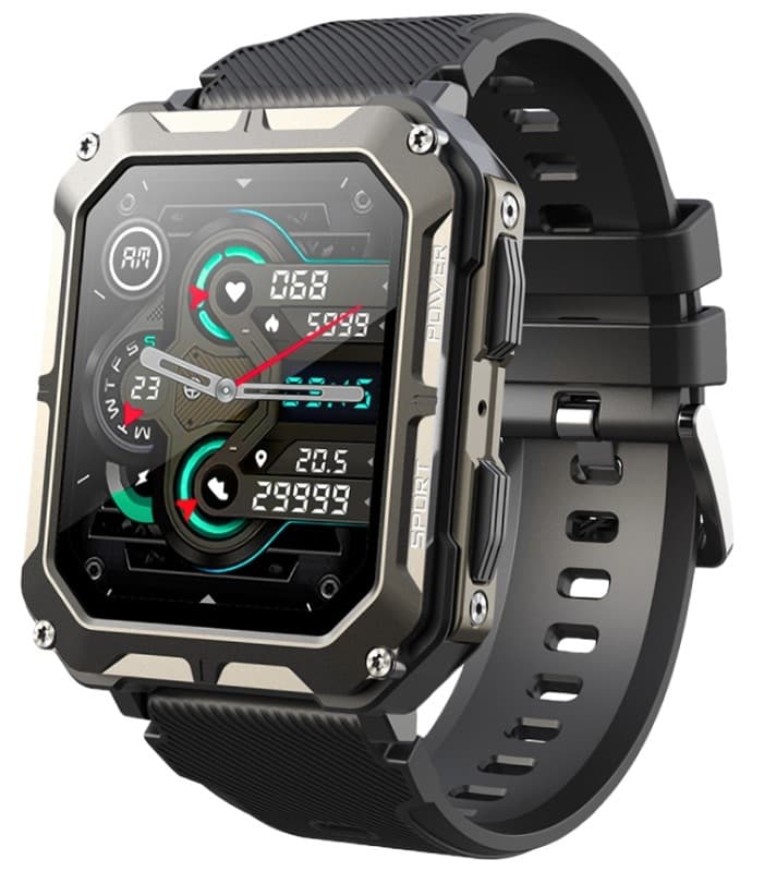 Smartwatch Męski Rubicon RNCF27 BLACK
