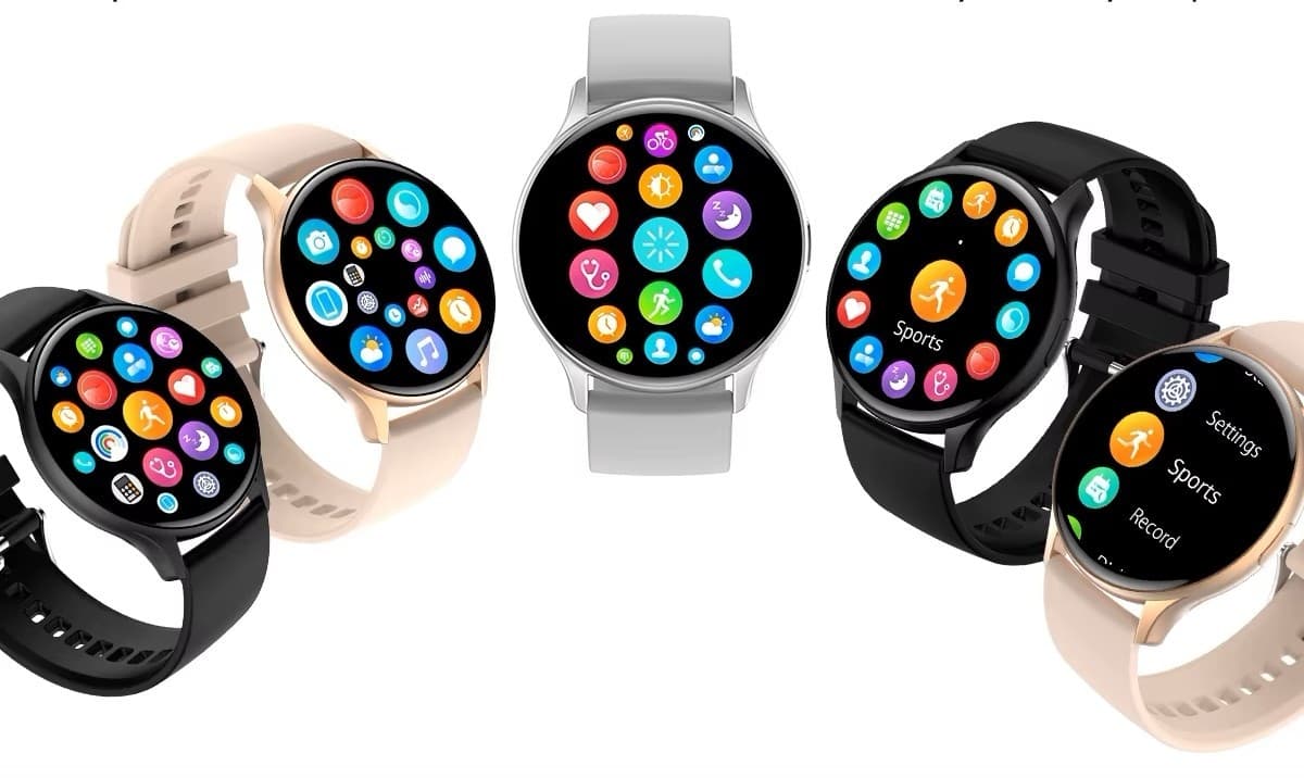 Smartwatch RUBICON RNCF11 Black SMARUB240