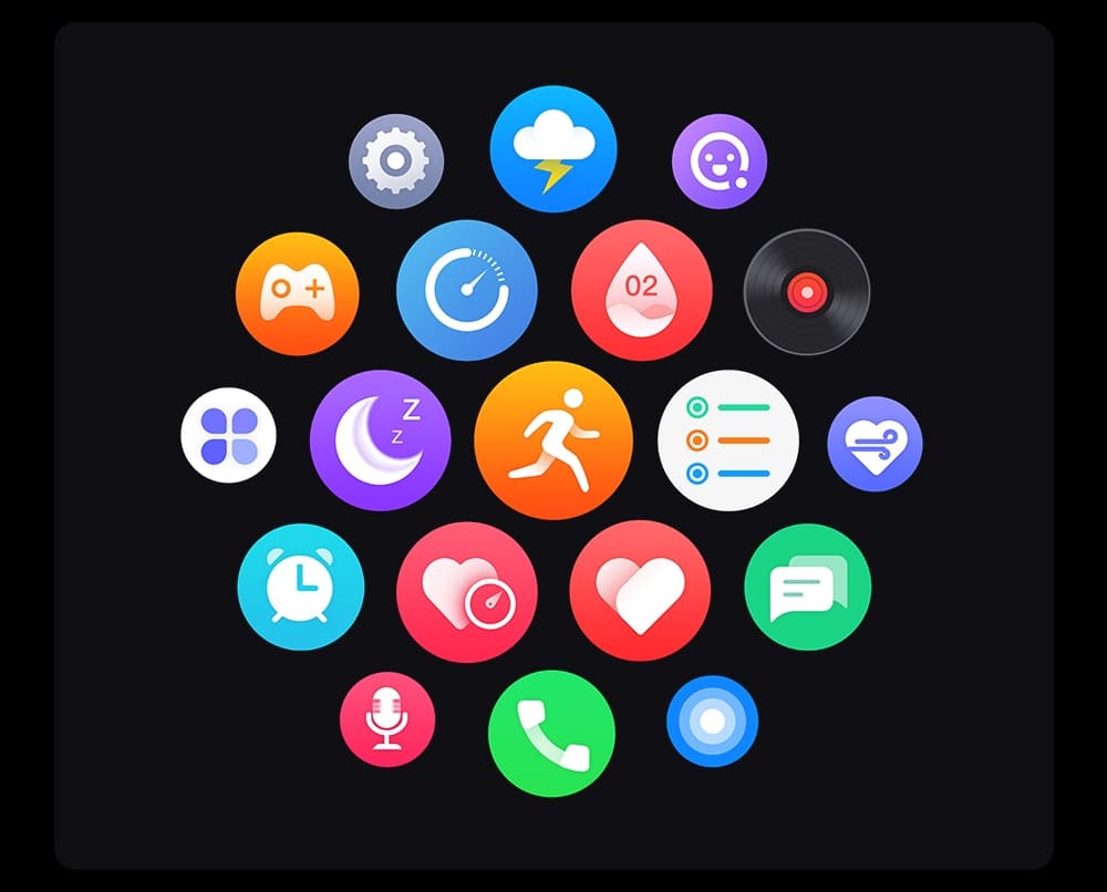 Smartwatch Gravity Szaro Różowy GT2-3 PRO