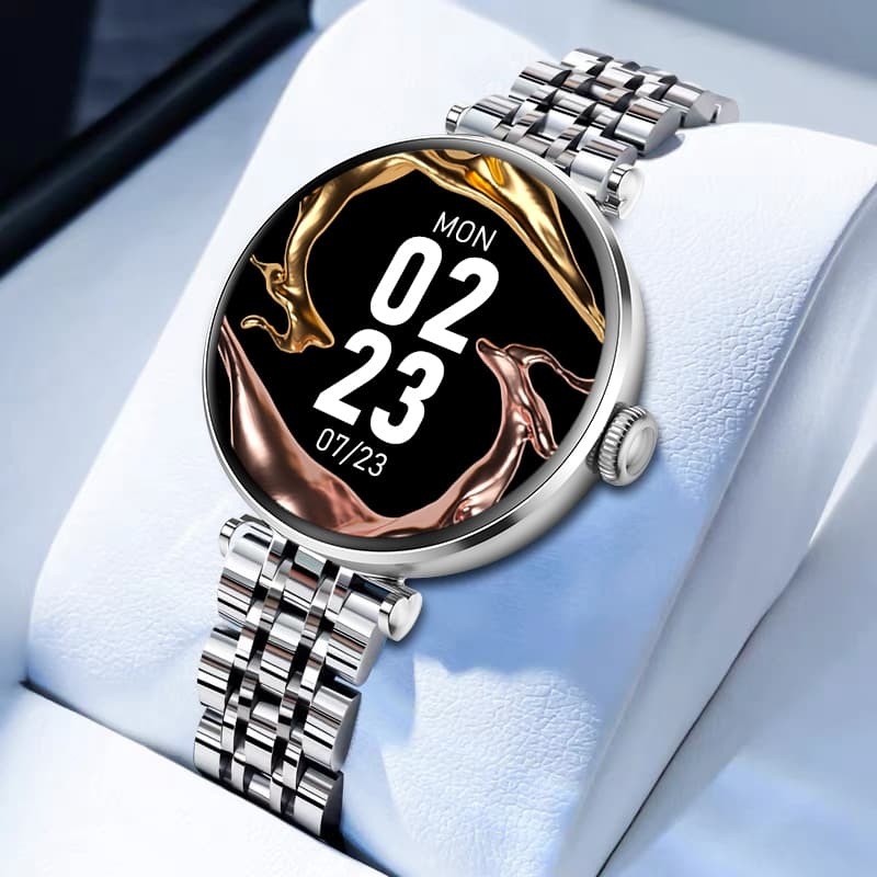 Smartwatch Gravity Srebrno Czarny 2 Paski GT26-9