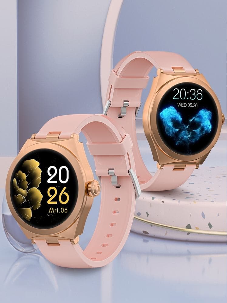 Smartwatch Gravity Różowe Złoto Różowy GT25-2