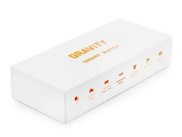 Smartwatch Gravity Złoty Pasek i Bransoleta  GT5-1