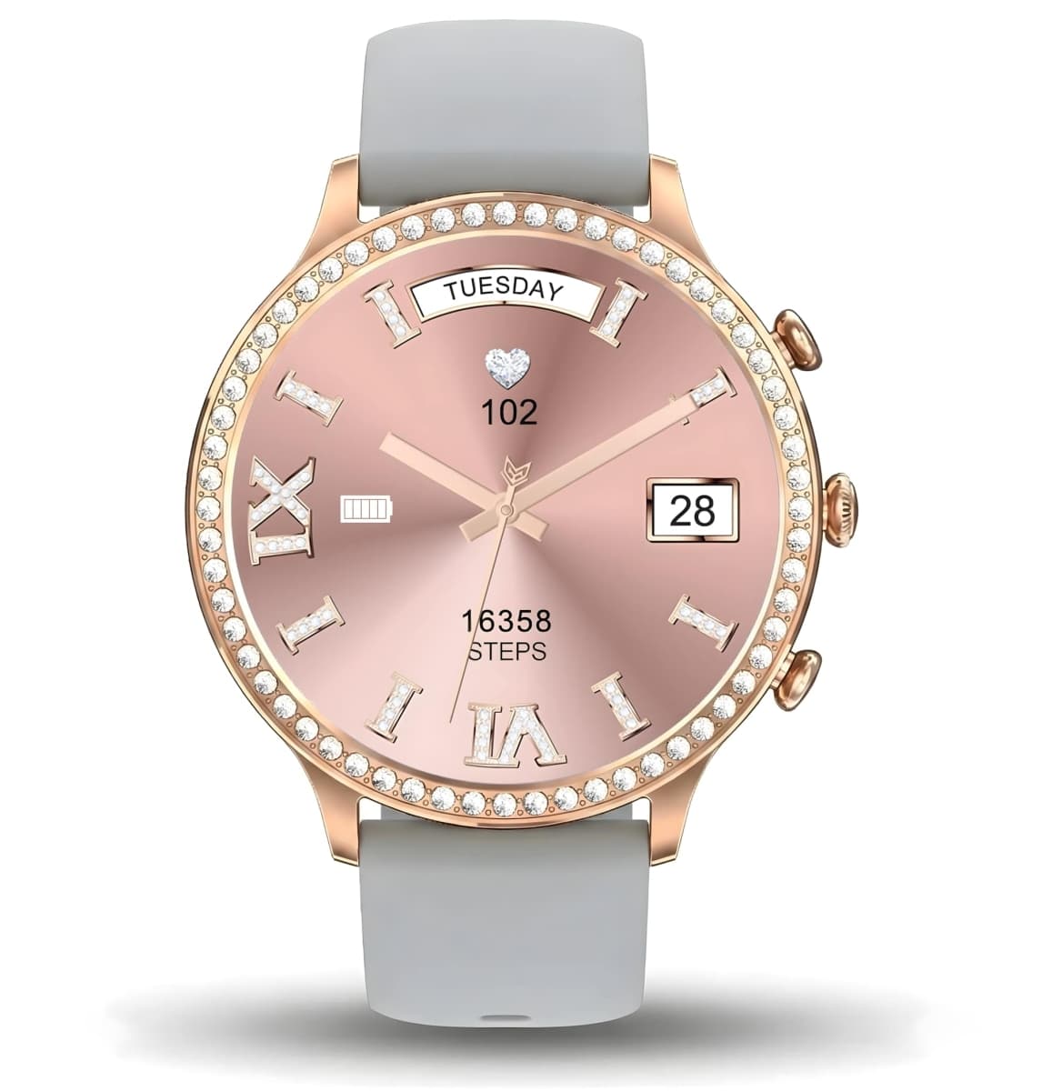 Smartwatch Gravity Różowe Złoto Pasek i Bransoleta GT5-8