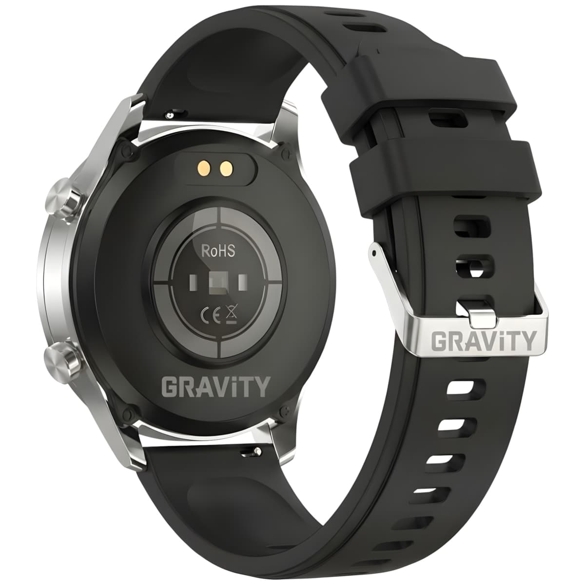 Smartwatch Gravity Srebrny Bransoleta + Pasek GT10-6