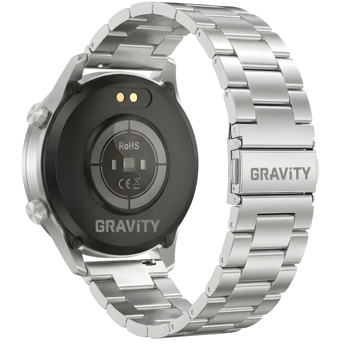 Smartwatch Gravity Srebrny Bransoleta + Pasek GT10-6