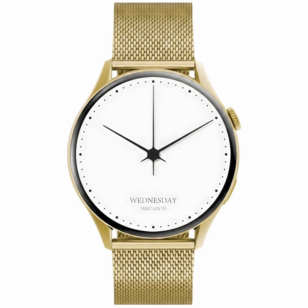 Smartwatch Gravity Złoty Pasek + Bransoleta GT11-4