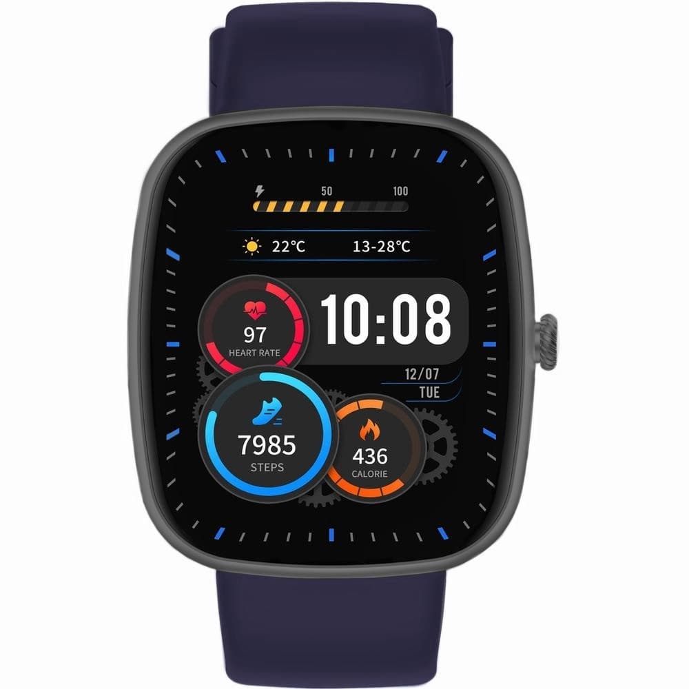 Smartwatch Gravity Czarny 2 Paski GT18-9