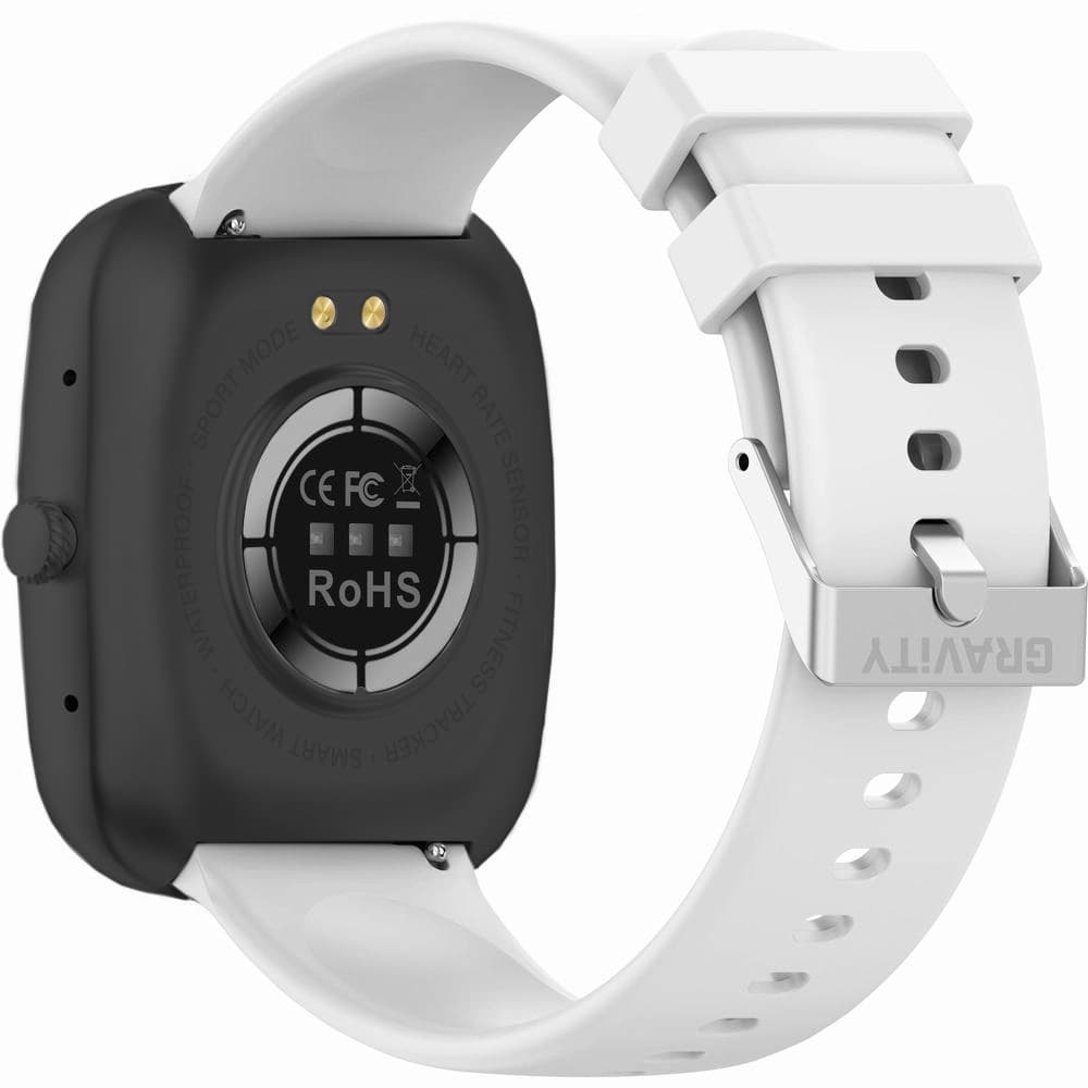 Smartwatch Gravity Czarny 2 Paski GT18-10