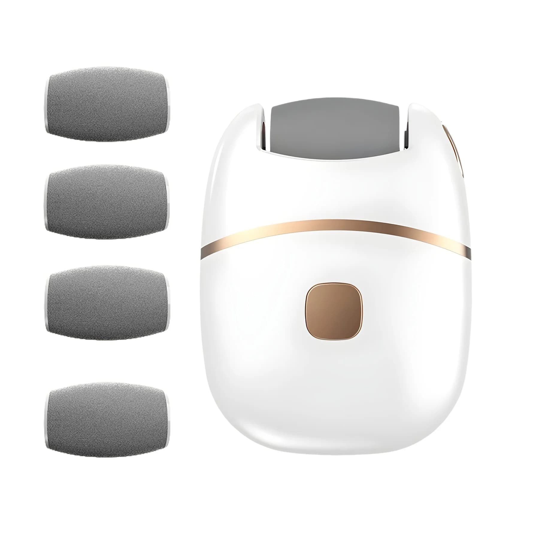 Elektryczny pilnik do stóp z 5 głowicami ściernymi