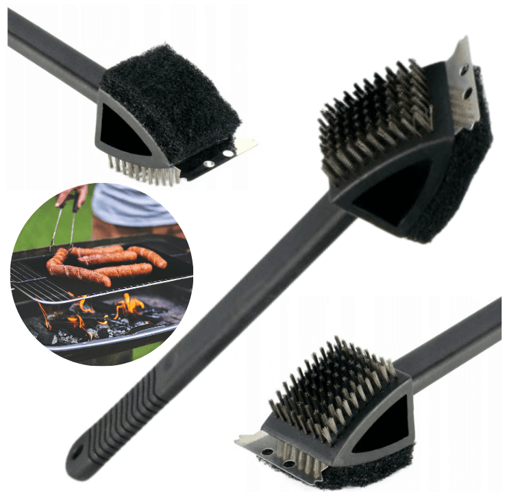 Szczotka do grilla długa